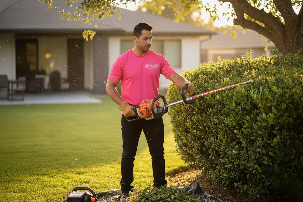 A well-maintained suburban home and driveway.